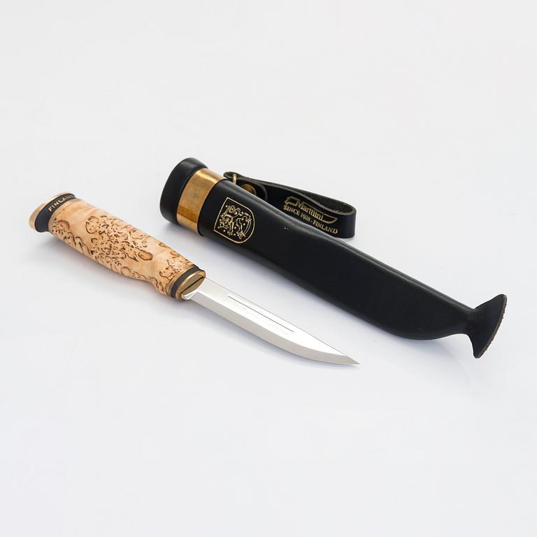Marttiini-puukko, Suomi-Finland, "Loirinuotiolla".