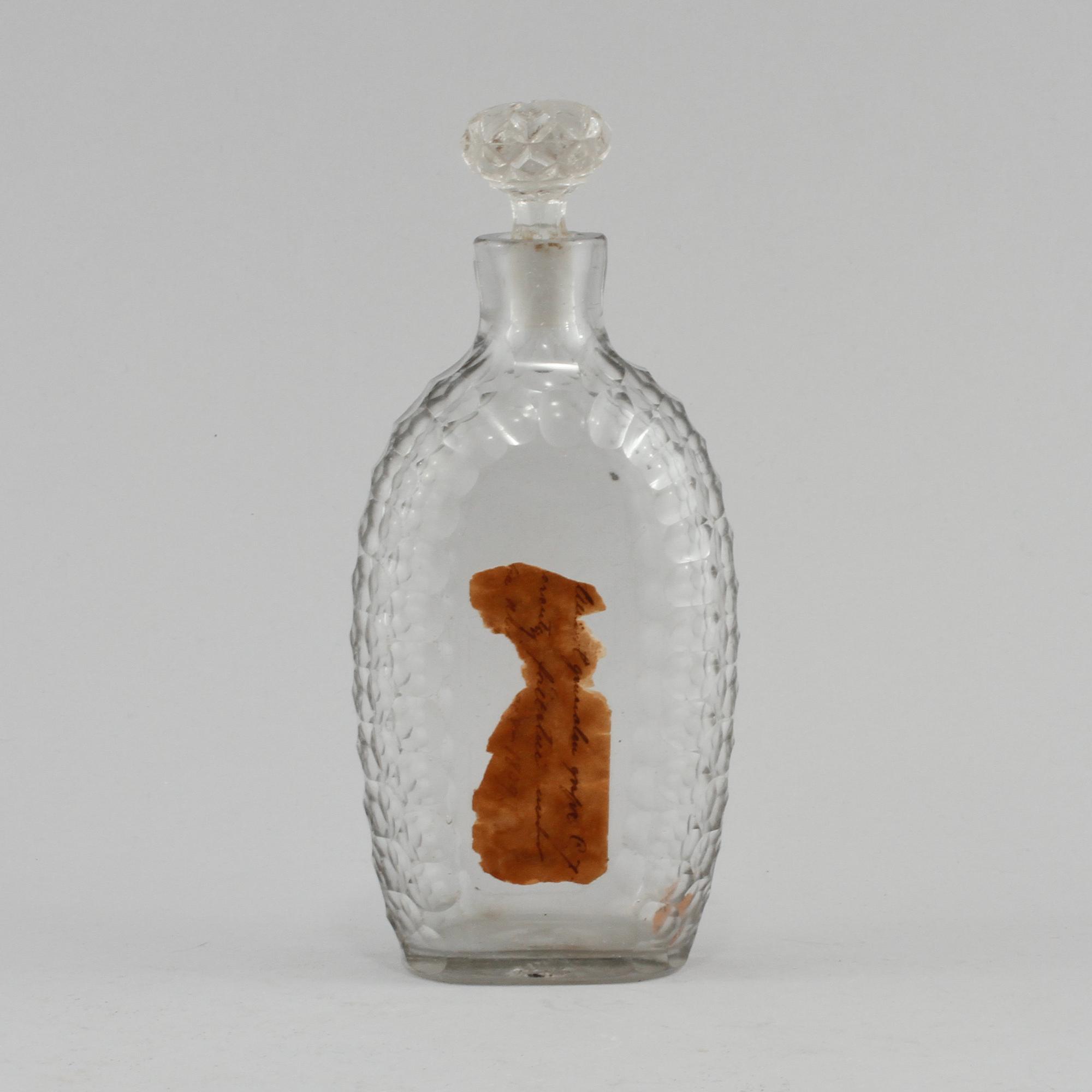 PLUNTA, glas, sent 1700- / tidigt 1800-tal.