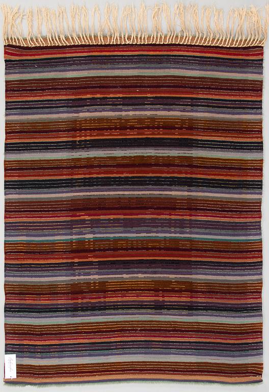 EVA ANTTILA, a Finnish long pile rug. Design  for the Friends of Finnish Handicraft. Circa 155x115 cm.