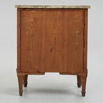 A late Gustavian commode by A Lundelius (master in Stockholm 1778-1823).