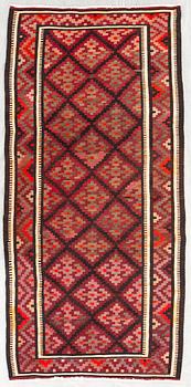 Rug Kelim old approx. 308x110 cm.