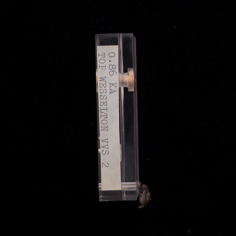 DIAMANT, briljantslipad 0,86 ct F-G (Top Wesselton) / VVS2.