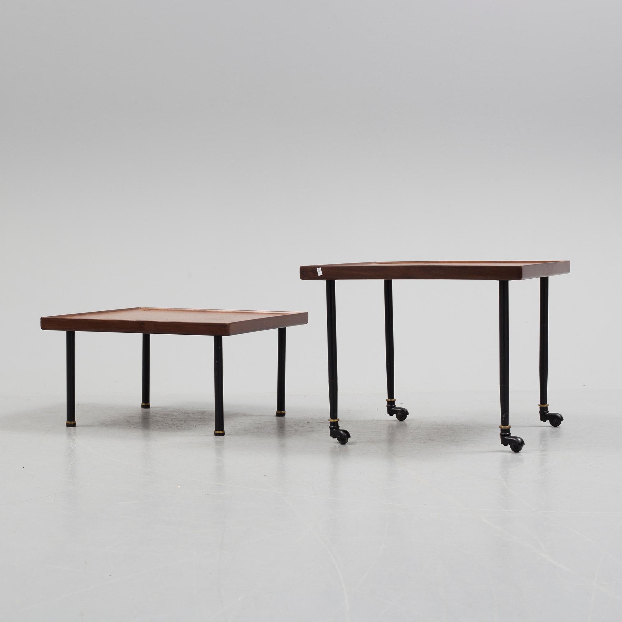 Two coffee tables by Melchiorre Bega for Klan.