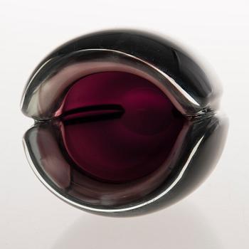 KAJ FRANCK, A KF106 glass vase signed K. Franck Nuutajärvi Notsjö, -58.