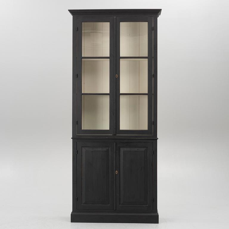 A bookcase, contemporary.