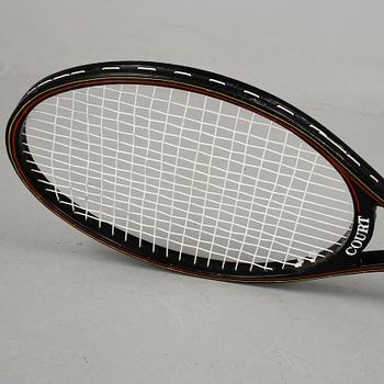TENNISRACKET, trä, 1900-tal.