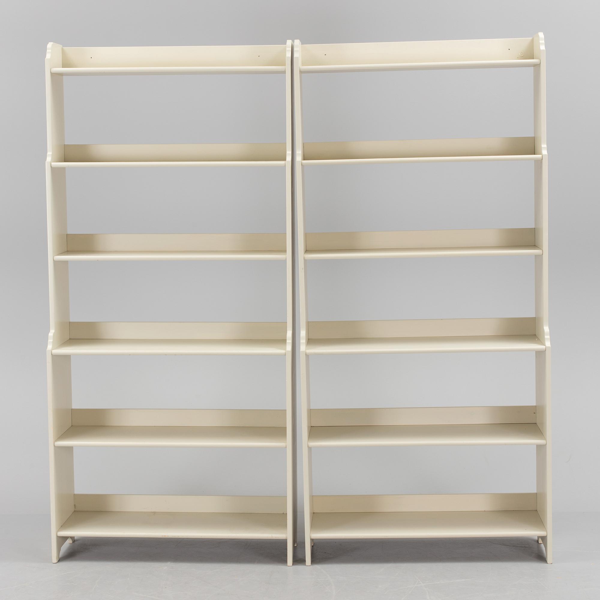 Two book shelves Leksvik by IKEA.