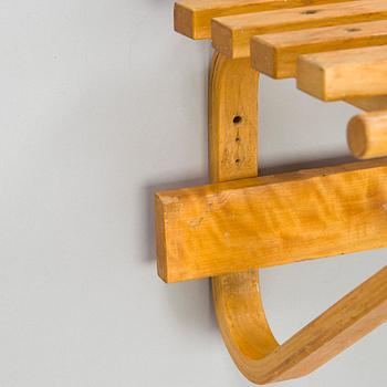 Alvar Aalto, a 1950s coat rack for O.Y. Huonekalu- ja Rakennustyötehdas A.B Finland.