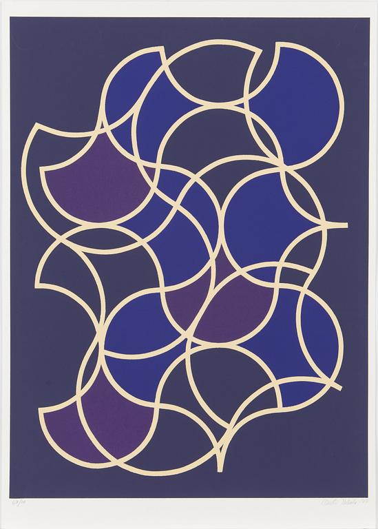 Portfolio with eleven serigraphs, signed and numbered 67/110, 1977.