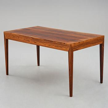 Severin Hansen, a 1950'-60's palisander desk, Haslev Møbelfabrik, Denmark.