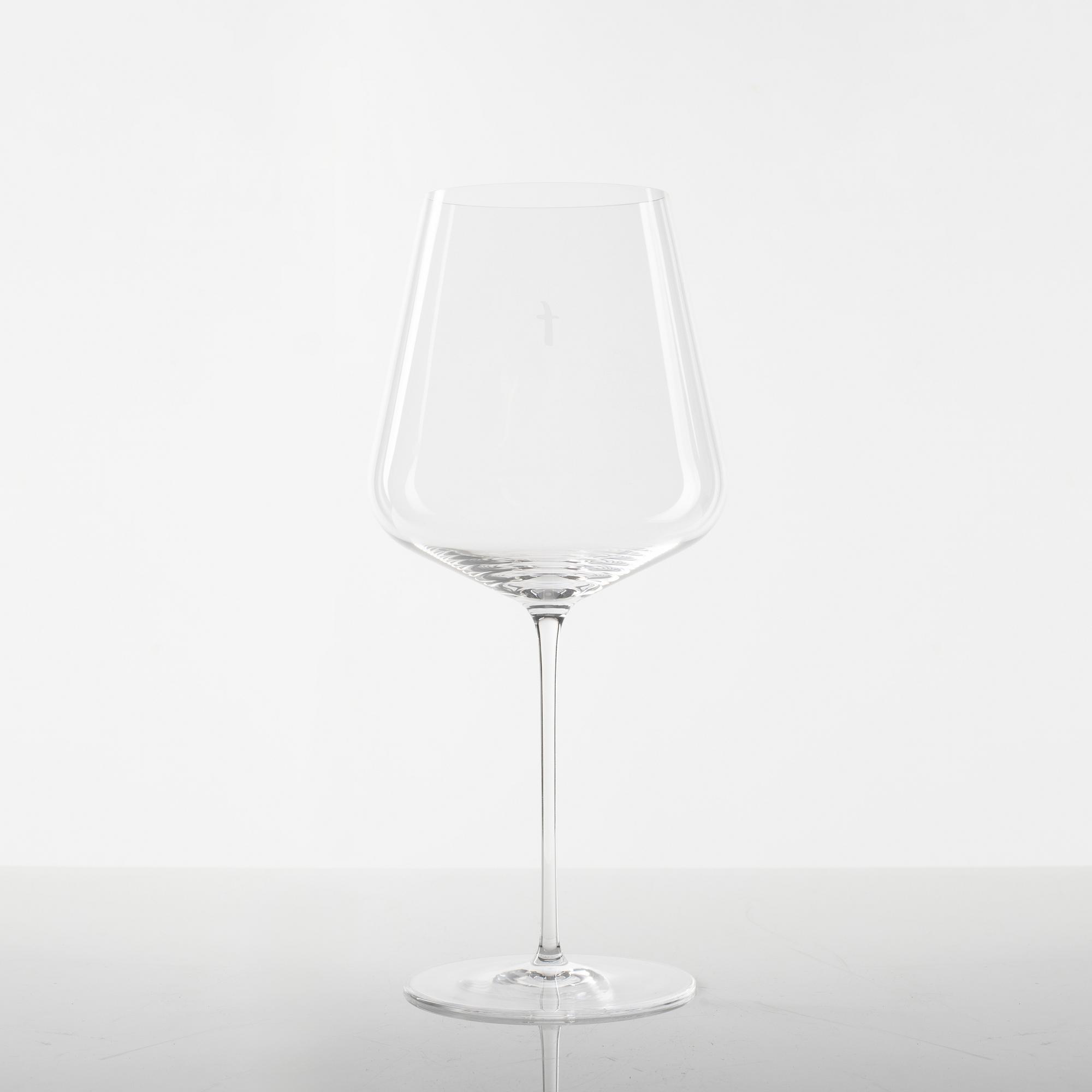 Hans Denk, Bordeauxglas, 6 st, "Denk'Art", Zalto, Österrike.