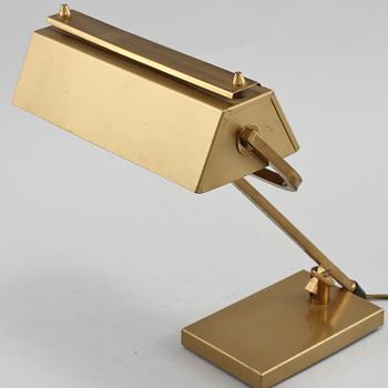 BORDSLAMPA, 1900-talets andra hälft.