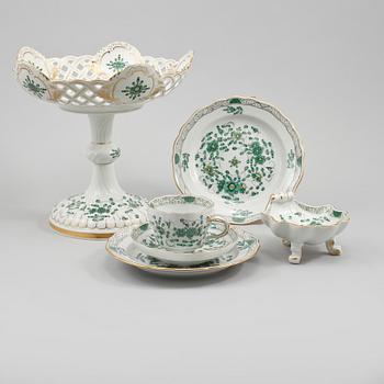 KAFFESERVIS, 26 delar, porslin, Meissen, 1900-talets andra hälft.