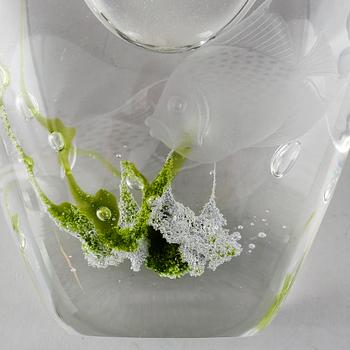 VAS, glas, Vicke Lindstrand, Kosta.