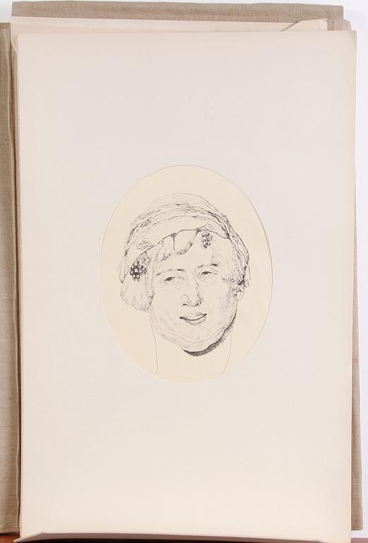 JOSEPHSON, ERNST, tryck, "Teckningar".