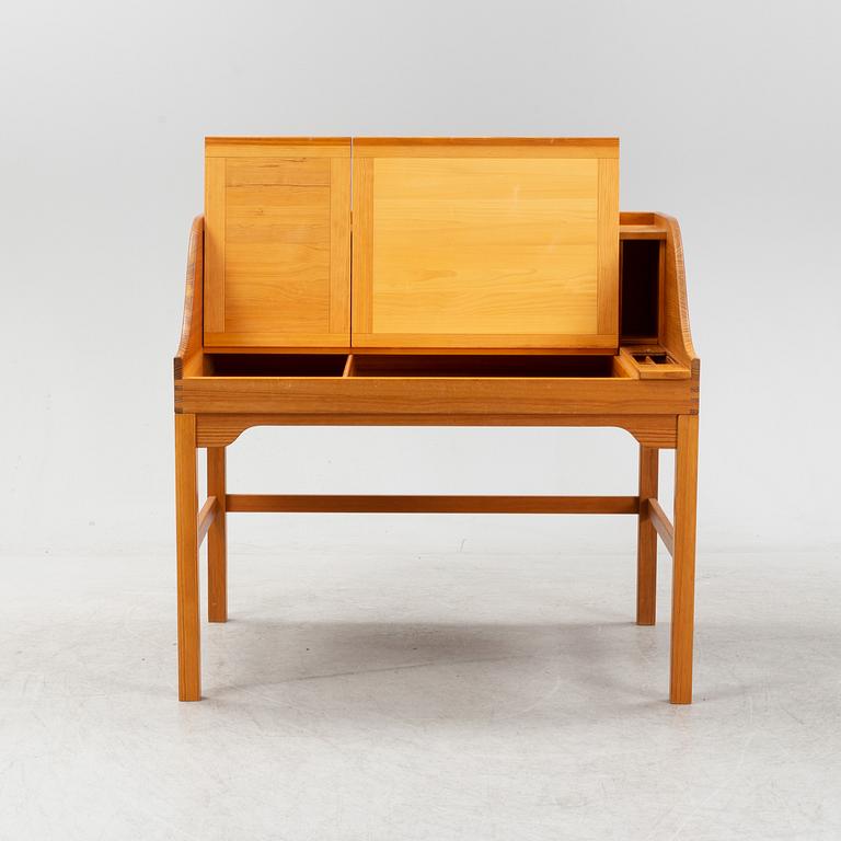 Andreas Hansen, an oregon pine secretaire, Hadsten Träindusti, Denmark, mid 20th century.