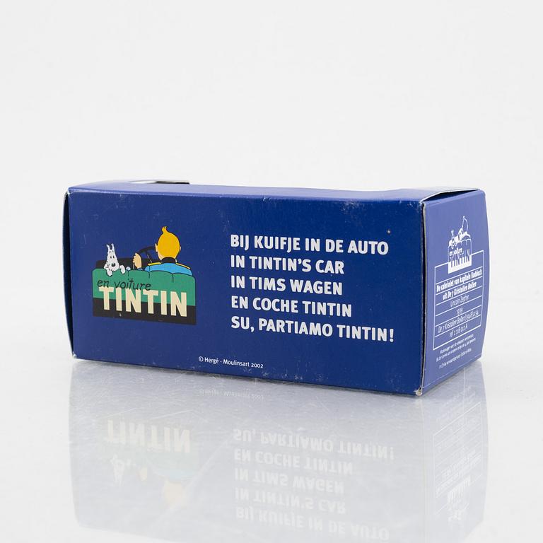 Modellbilar, 40 st, Tintin, Hergé-Moulinsart.
