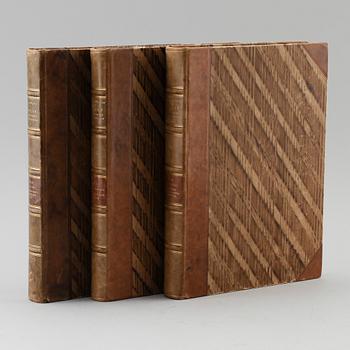 BÖCKER: Nordiska Museets Möbler från svenska Herremanshem, Sigurd Wallin, 1933, 3 volymer.