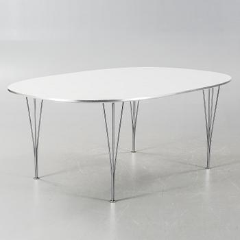 BRUNO MATHSSON & PIET HEIN, bord, "Superellips", Fritz Hansen, 1987.