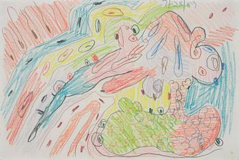 348. Carroll Dunham, "Untitled (7/28/89)".