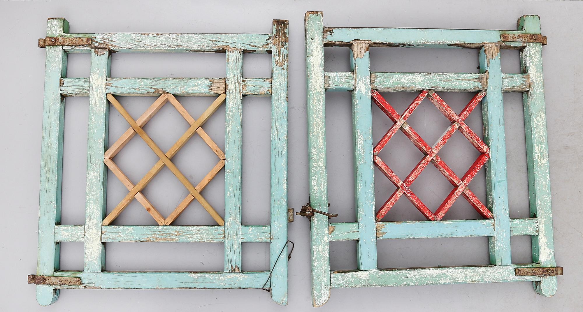 GRINDAR, 1 par, 1900-talets första hälft.