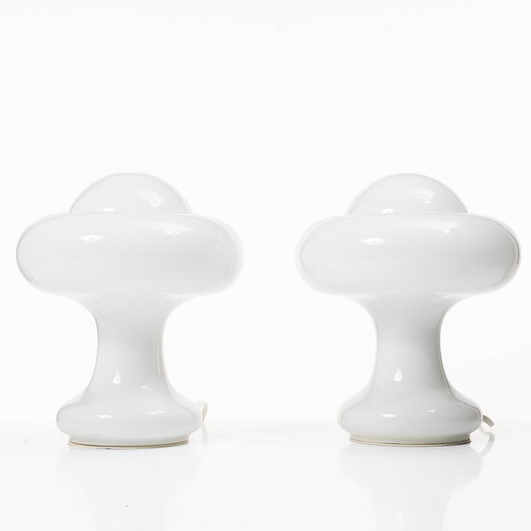 A pair of table lamps, Italy, 1960's.