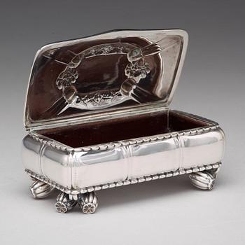 Georg Jensen, skrin, Köpenhamn 1919, 830 /1000 silver, design nr 133.