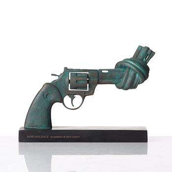 310. Carl Fredrik Reuterswärd, "Non-violence".