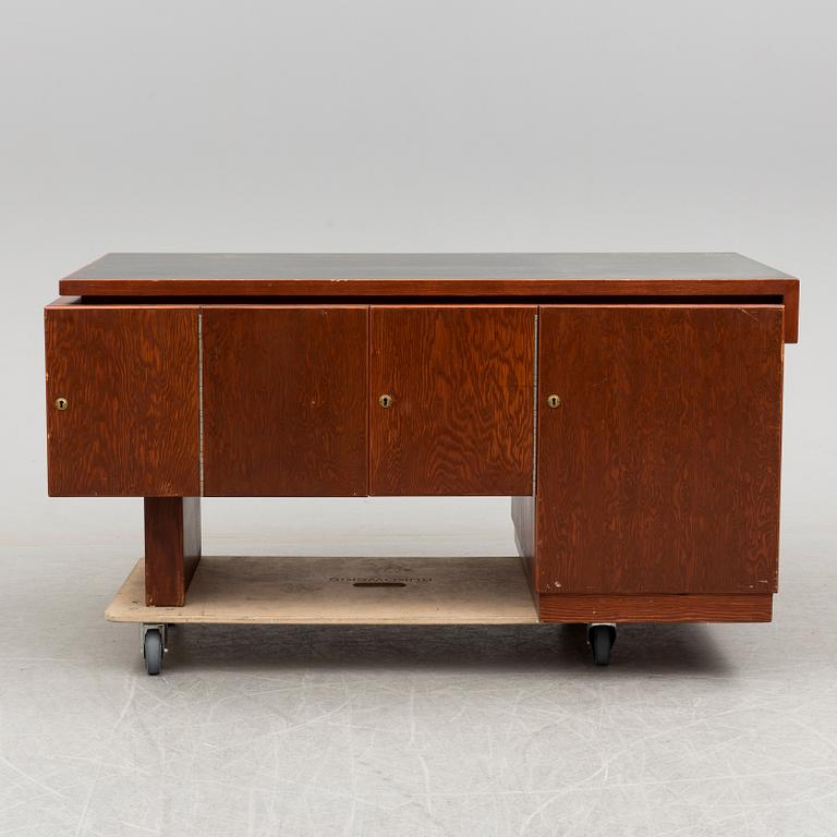 A stained desk, 1940's.