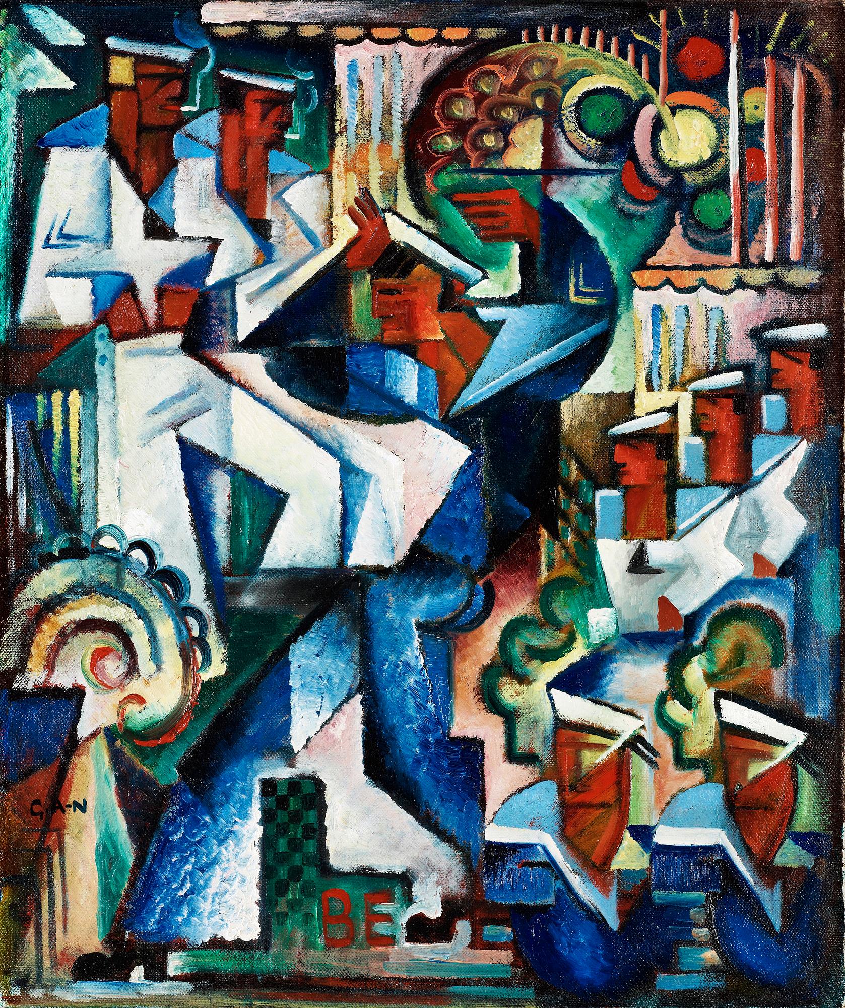 Gösta Adrian-Nilsson, "Matroser i Gröna Lund (I)" (sailors in Gröna Lund).
