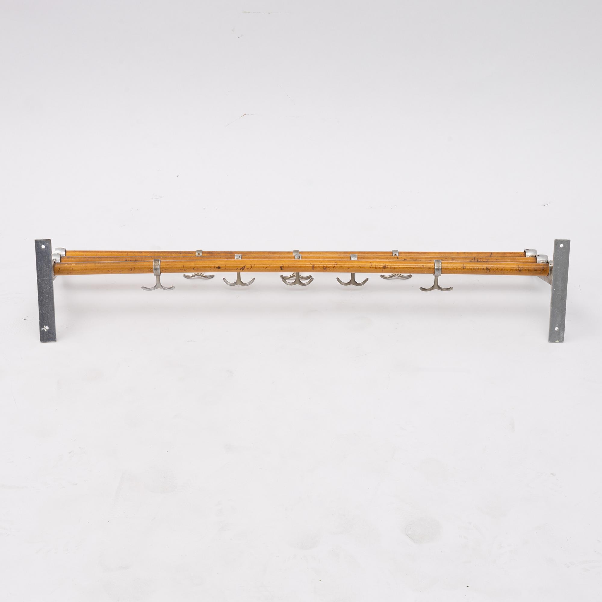 A coat rack, mid 20th century.