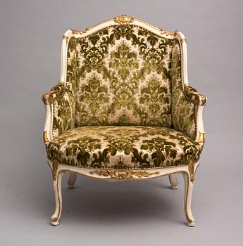 BERGÈRE, Louis XV -stil, 1800-talets slut.