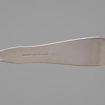 BESTICKUPPSÄTTNING, 60 delar, silver, 'Uppsala', MGAB, Uppsala, 1980-tal. Total vikt ca 2663 g.