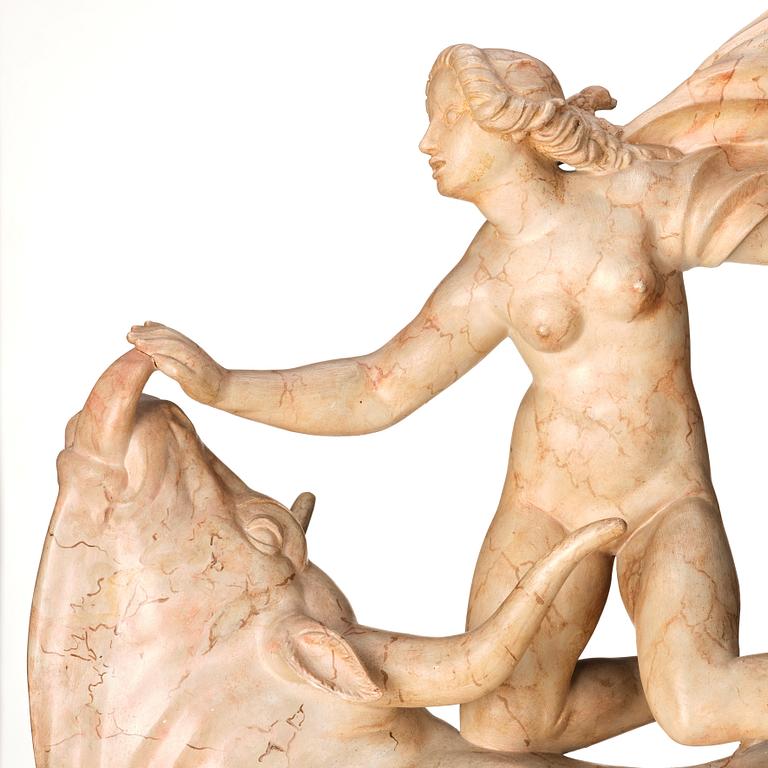 Carl Milles, "Europa och tjuren" (Europa and the bull).