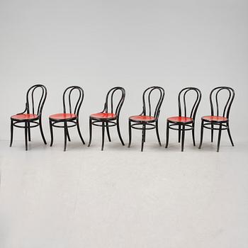 STOLAR, 6 st, Thonet, 1900-talets första hälft.