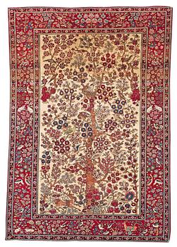 343. SEMIANTIK ISFAHAN. 197,5 x 139,5 cm.