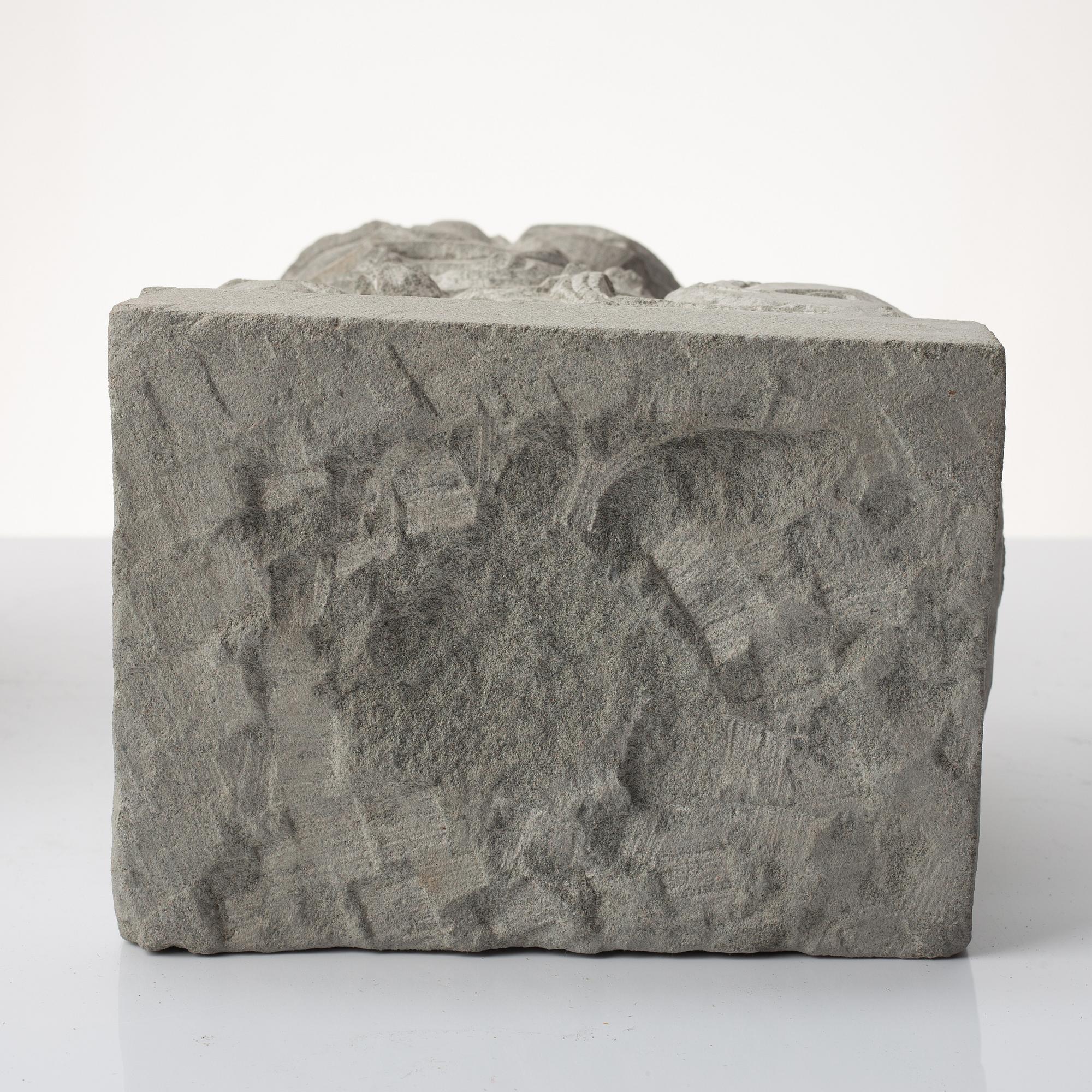 Skulpturer, ett par, Kina, 1900-talet senare del.