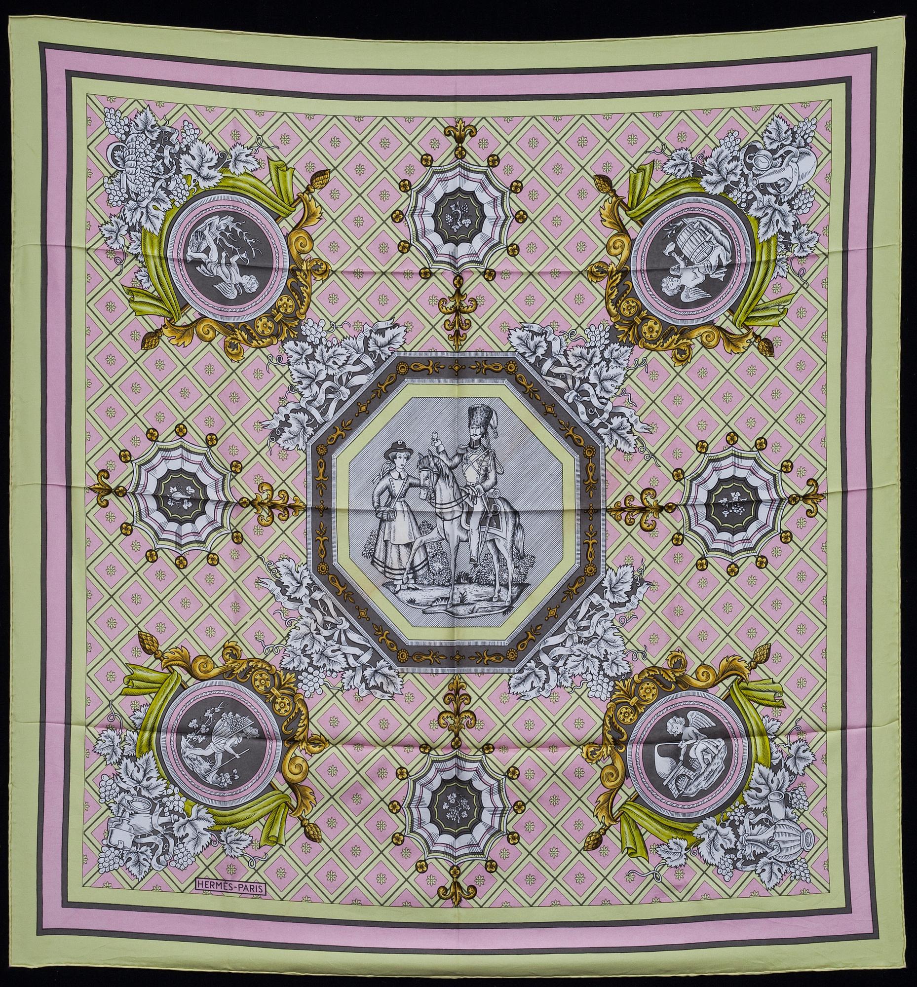 SCARF, "Hussard et Cantiniere", Hermès.