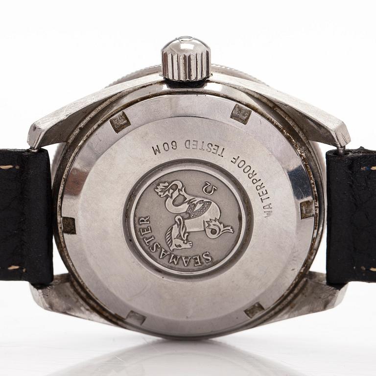 Omega, Seamaster 60, "Big Crown", rannekello, 37 mm.