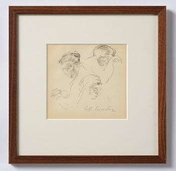 Lotte Laserstein, Study of the artist's mother and sister Käte.