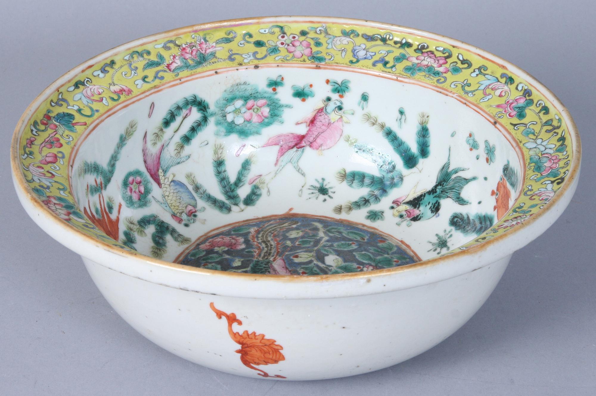 SKÅL, porslin, Kina, 1800-tal.