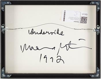 MARIANNA UUTINEN, Ink drawing, signed and dated 1992 verso.