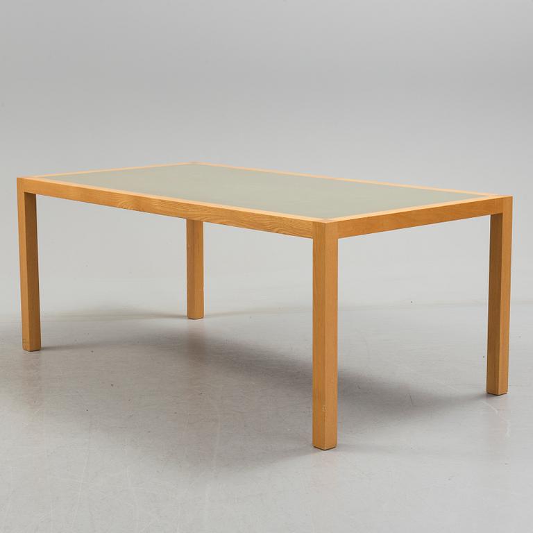 A second half of the 20th century Love Arbén oak table.