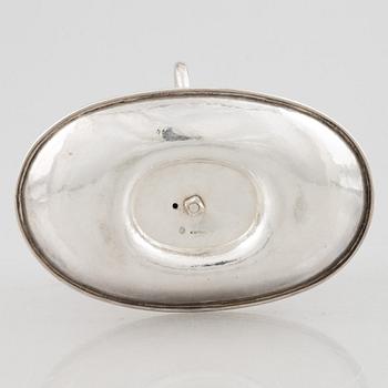 Sauceboat, silver, Fritz Heimbürger, 1926, Denmark.