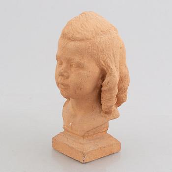 Nils Möllerberg, Skulptur förlaga till "Stina".