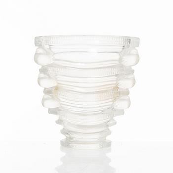 Lalique, a 'Saint-Marc' vase, France.