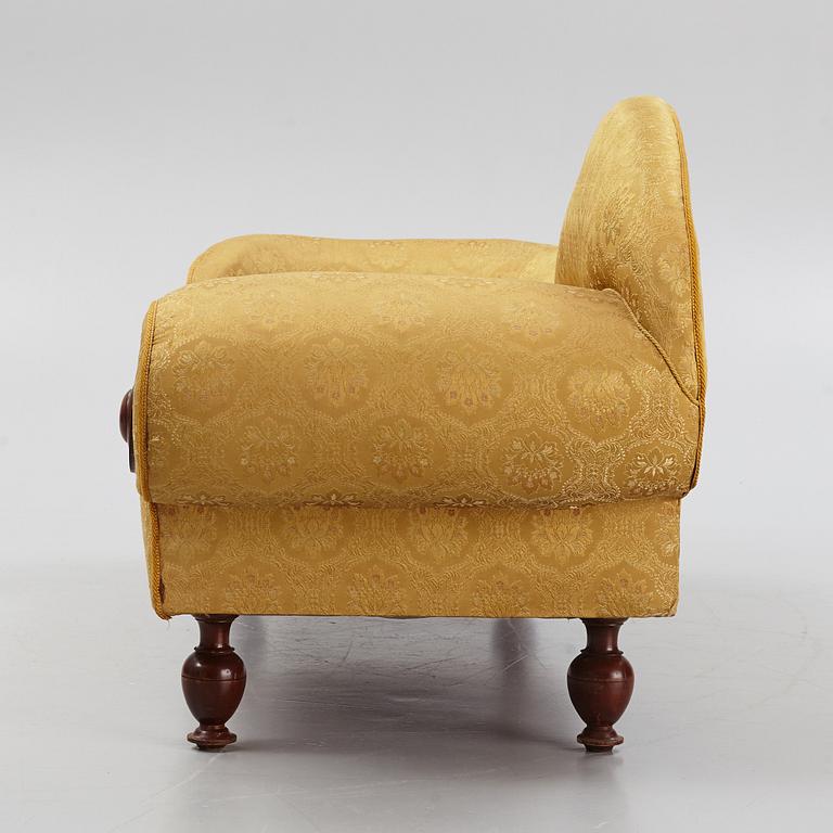 A daybed, late 19th Century.