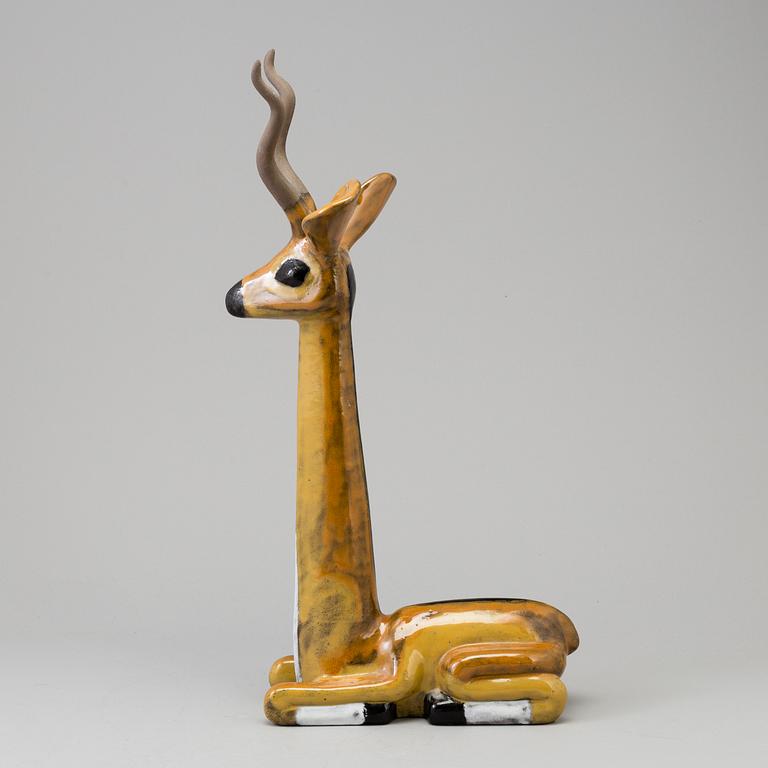 VICKE LINDSTRAND, a stoneware sculpture from Upsala Ekeby.