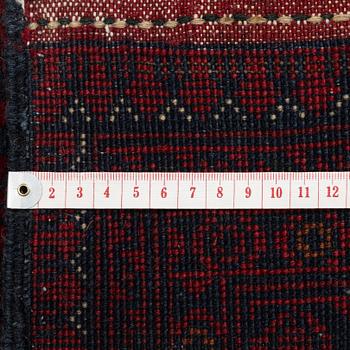 Carpet, Afghan, Khan Mohammadi, approx. 292 x 201 cm.