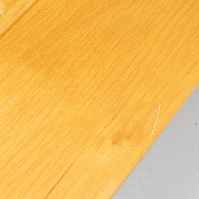 An 'Ulrika' birch headboard and foot end, by Carl Malmsten for Åfors, second half of the 20th Century.